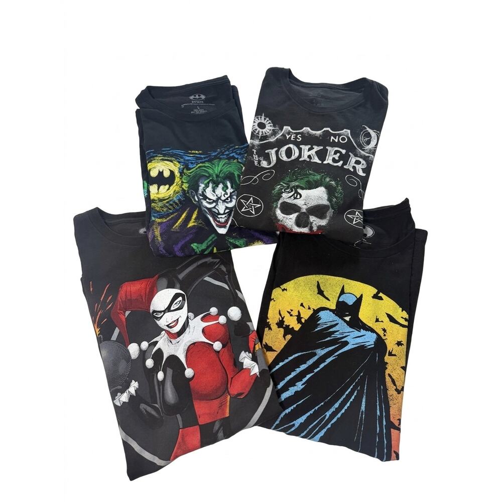 DC Comics Graphic T-Shirt Collection Unisex Size L Grunge Punk Goth Streetwear